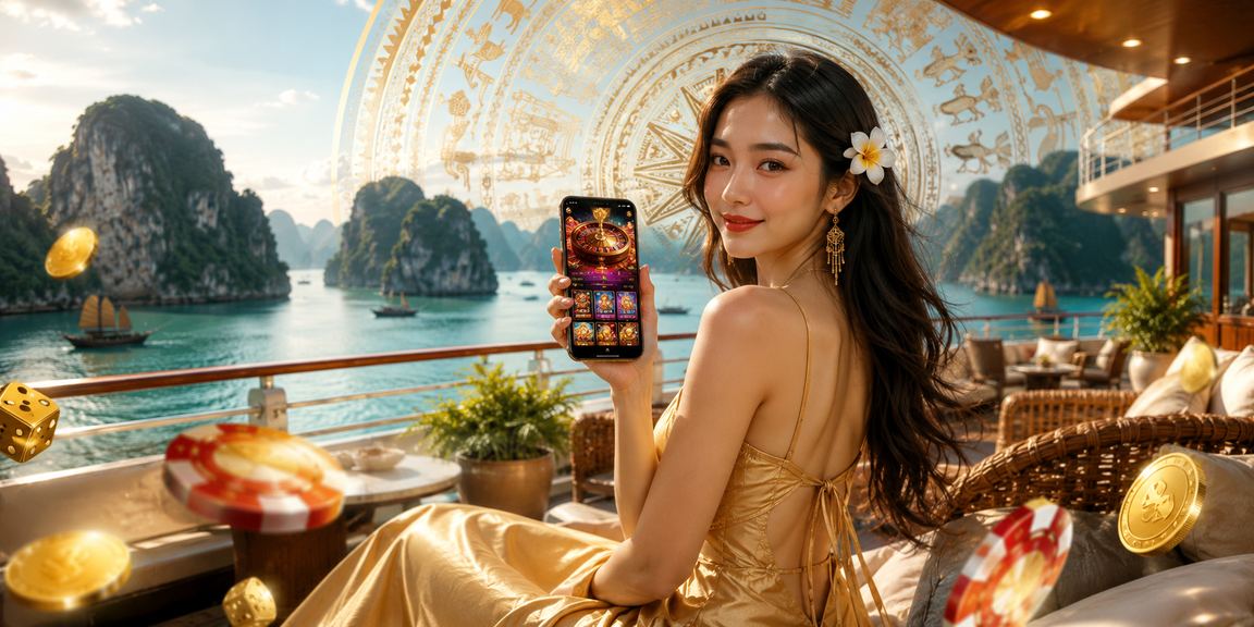 Người dùng tận hưởng trải nghiệm giải trí lành mạnh tại vịnh Hạ Long