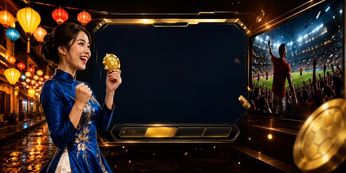 Phụ nữ mặc áo dài tại Hội An sử dụng điện thoại để tham gia casino trực tuyến